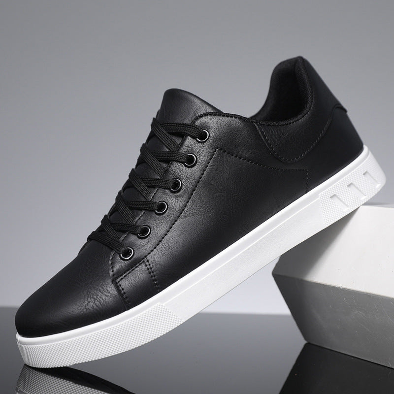 Men's Faux Leather Sneakers