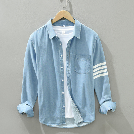 Men's Collared Summer Shirt - VibreMode