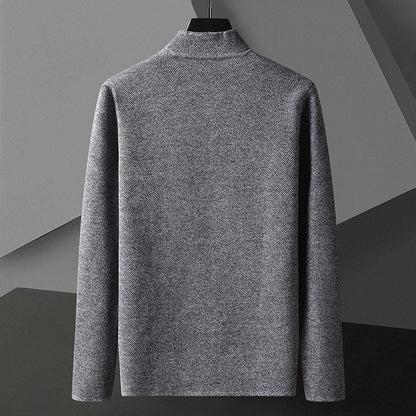 Men's Button Front Cardigan Sweater