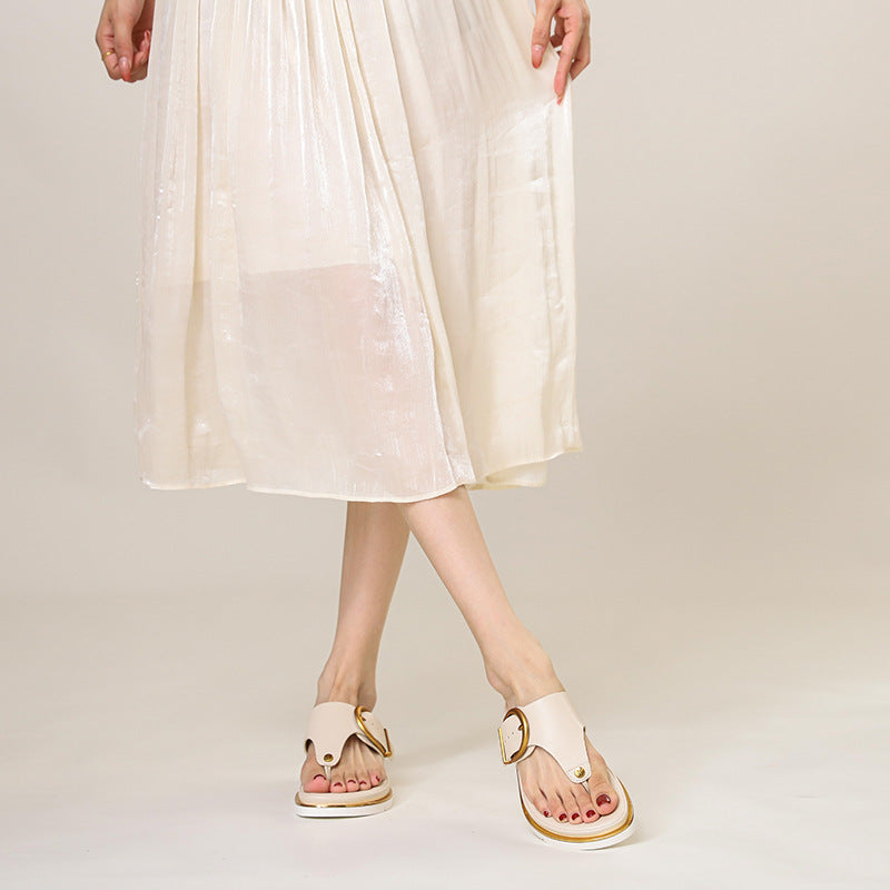 Green Women's Summer Sandals