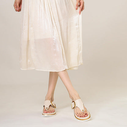 Green Women's Summer Sandals