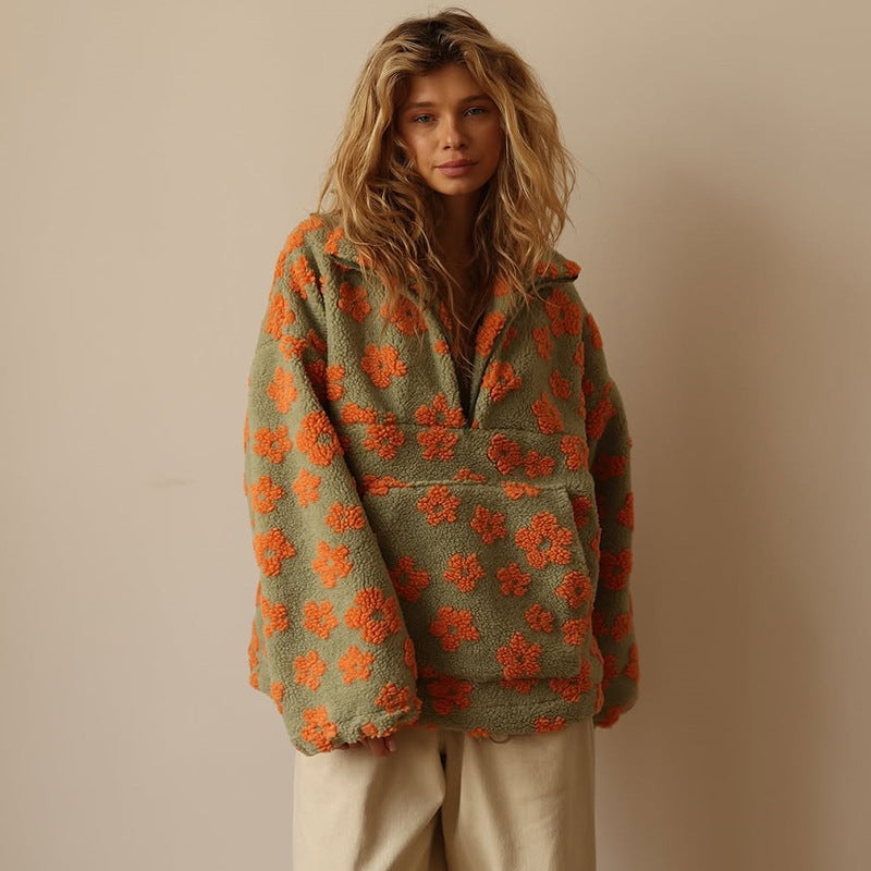 Cozy Crew Neck Pullover Sweater