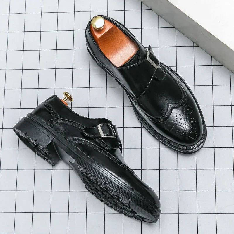 Authentic Brown Leather Formal Shoes