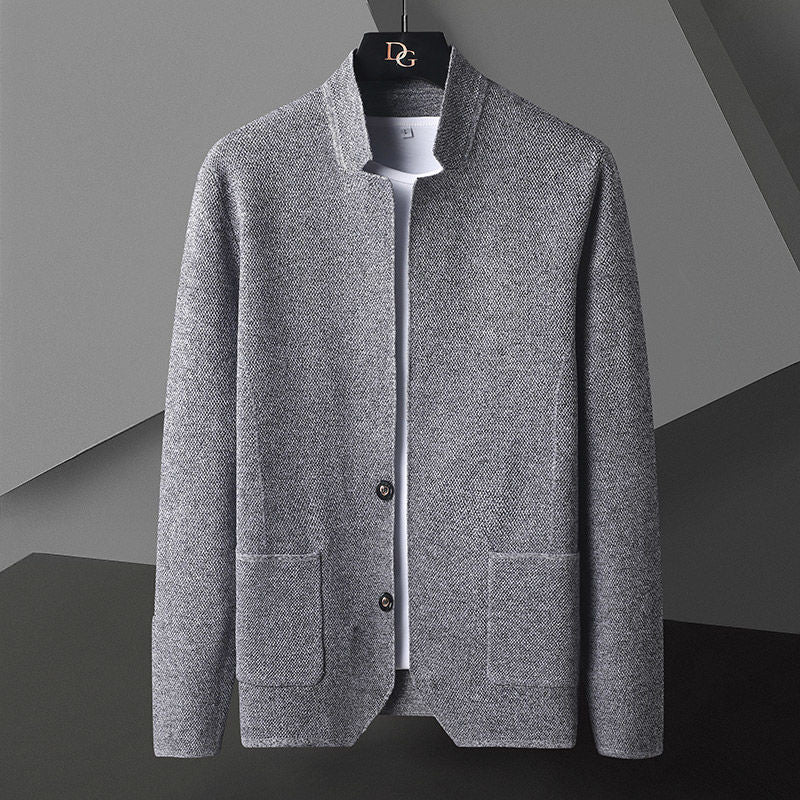 Men's Button Front Cardigan Sweater