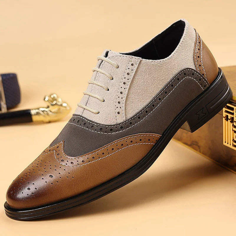 Classic Tie Oxford Dress Shoes - VibreMode