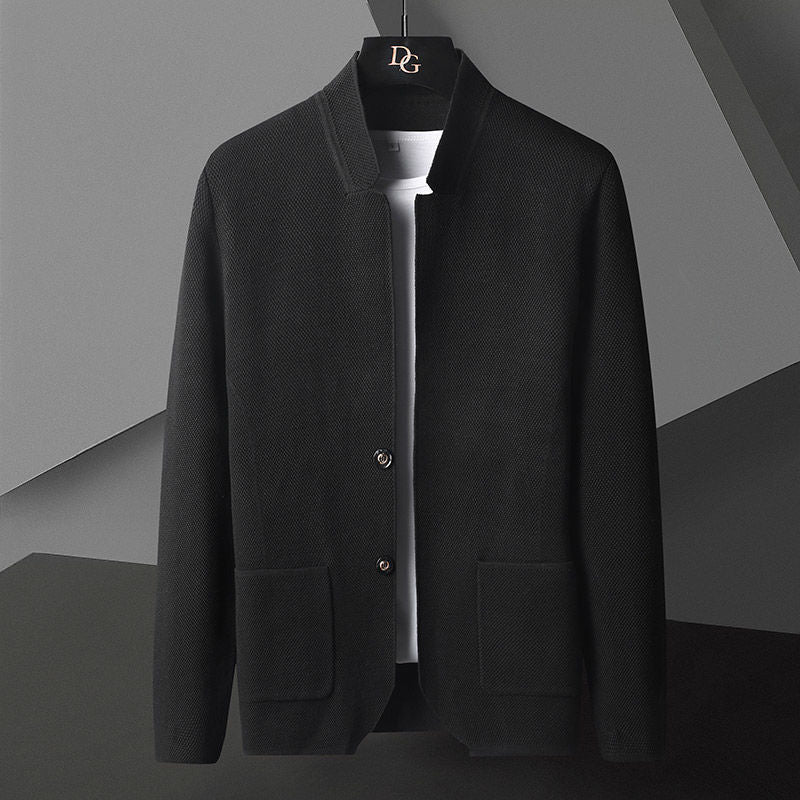 Men's Button Front Cardigan Sweater