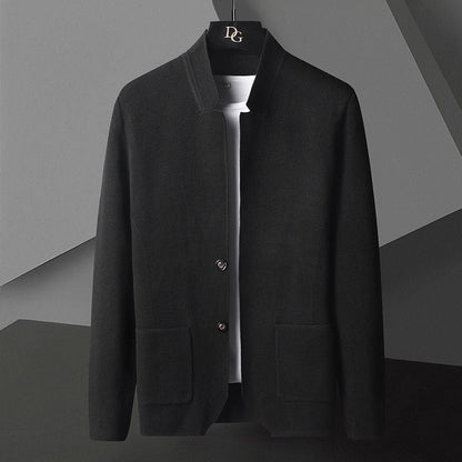 Men's Button Front Cardigan Sweater