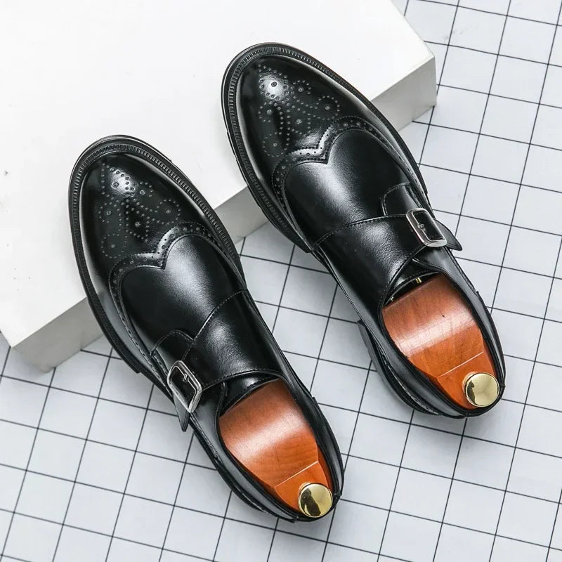 Authentic Brown Leather Formal Shoes