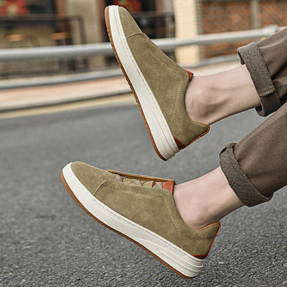 Men's Casual Cowhide Sneakers