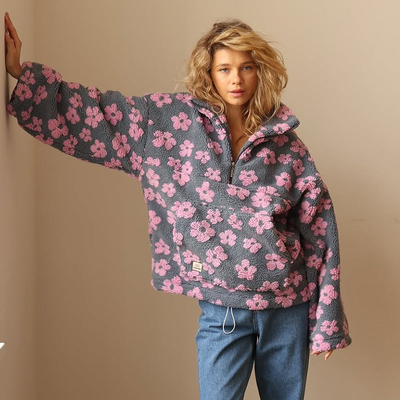 Cozy Crew Neck Pullover Sweater