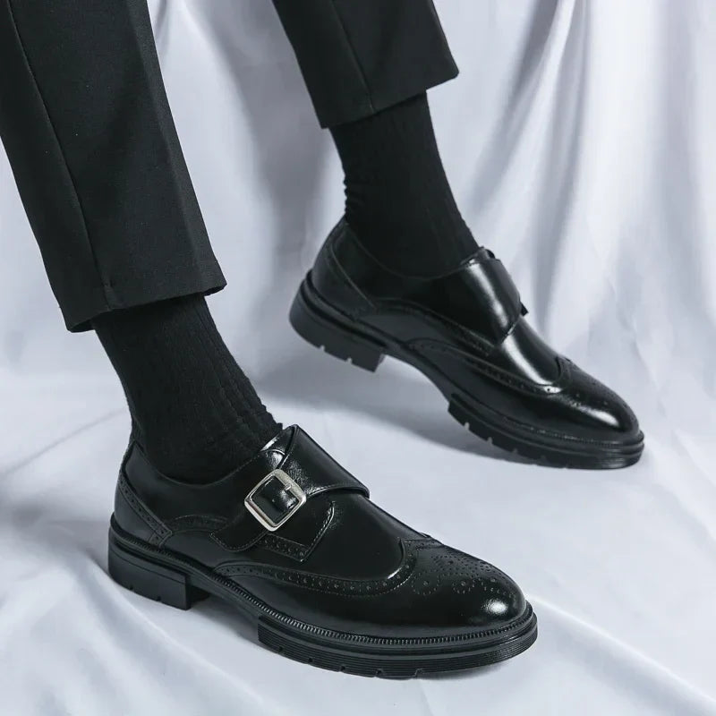 Authentic Brown Leather Formal Shoes
