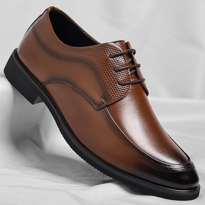 Luxury Genuine Leather Dress Shoes - VibreMode