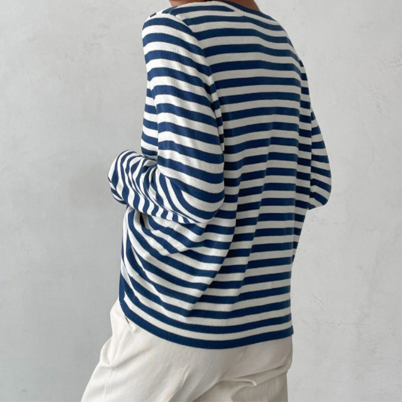Elegant Striped Summer T-Shirt