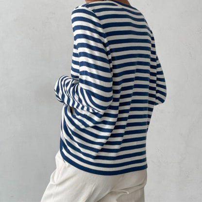Elegant Striped Summer T-Shirt