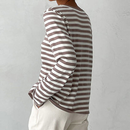Elegant Striped Summer T-Shirt