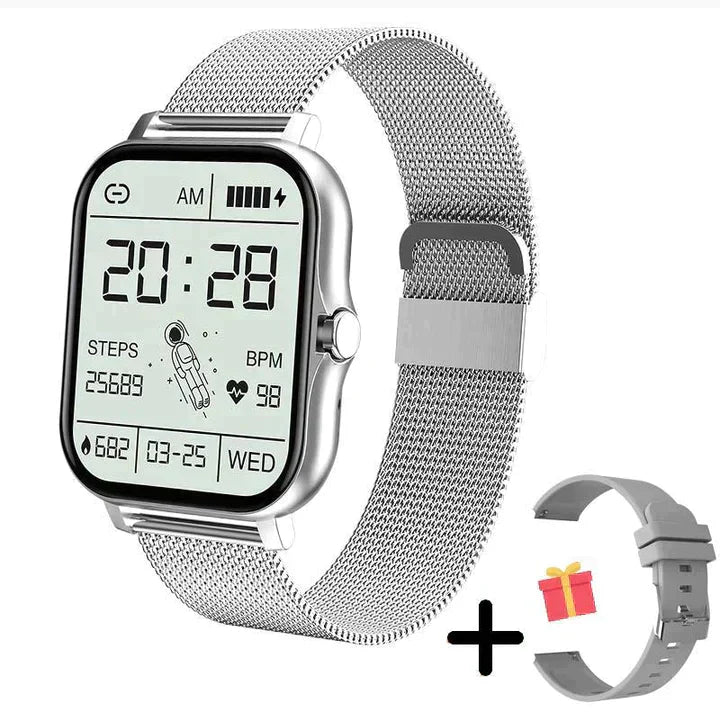 Bluetooth Smartwatch Fitness Tracker Health Monitor
