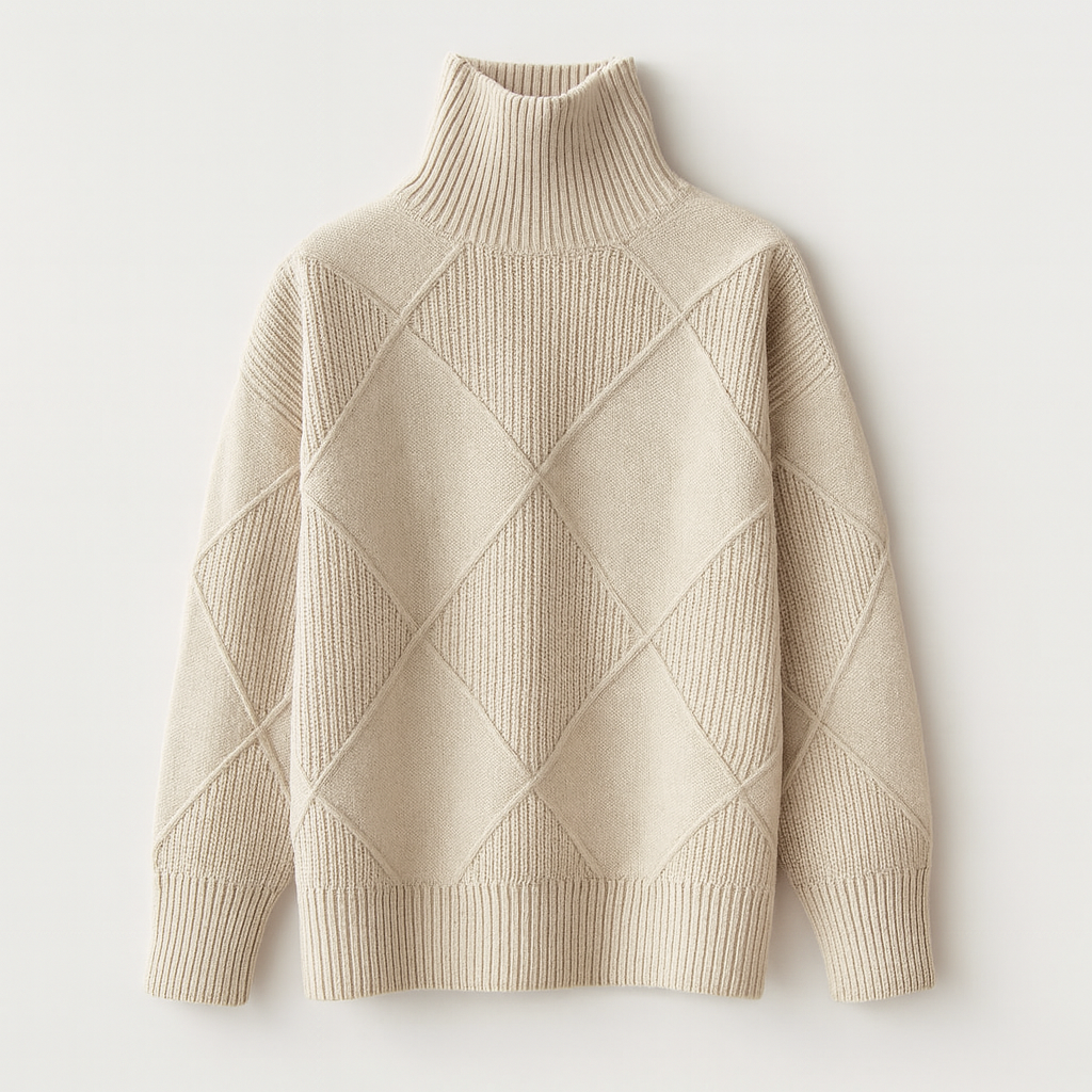 Women's Soft Cashmere Winter Sweater - VibreMode