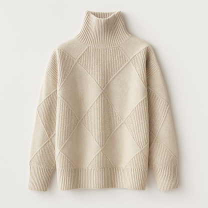 Women's Soft Cashmere Winter Sweater - VibreMode