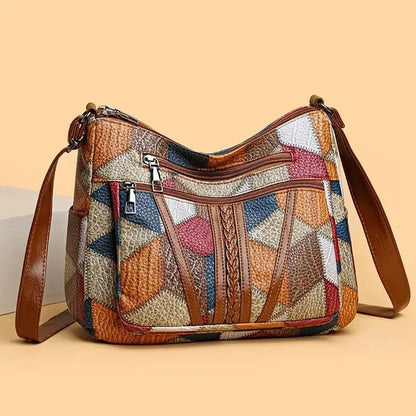 Omelia Women's Leather Utility Shoulder Bag