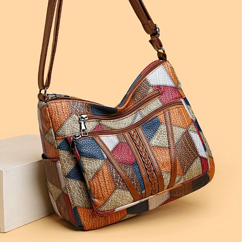 Omelia Women's Leather Utility Shoulder Bag