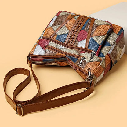 Omelia Women's Leather Utility Shoulder Bag