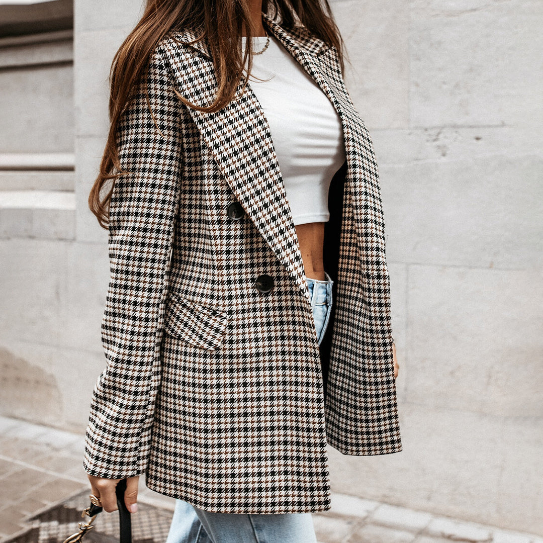 Women's Natural Fiber Blazer Sustainable Jacket