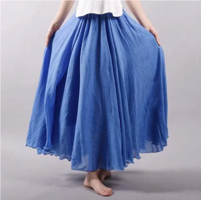 Women's Boho Maxi Skirt