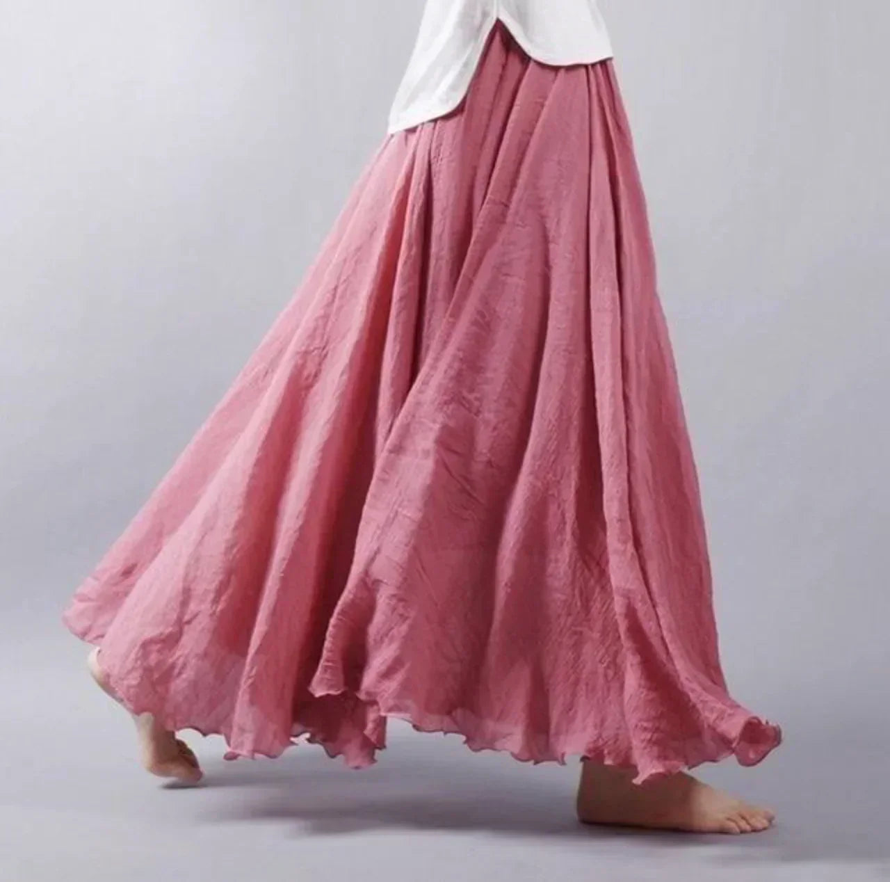 Women's Boho Maxi Skirt