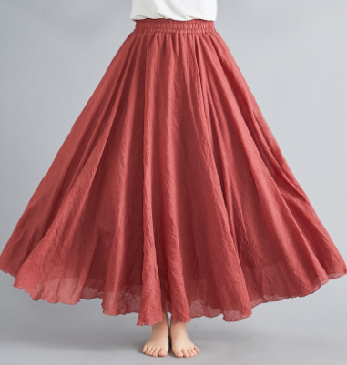 Women's Boho Maxi Skirt