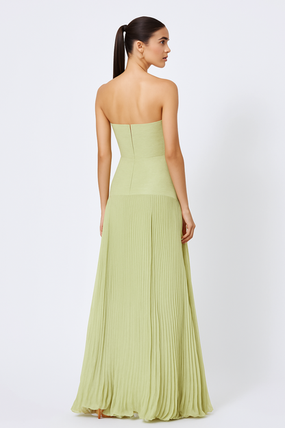 Women's Sleeveless Maxi Dress Drop Waist Design