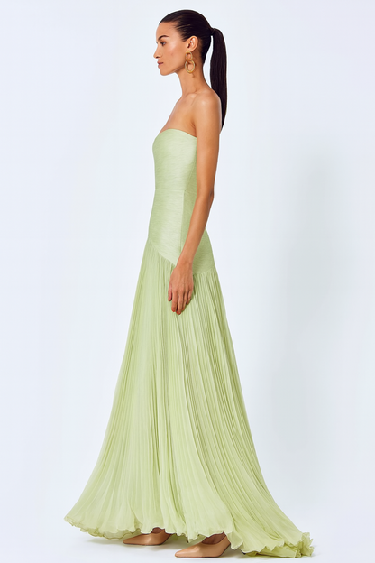 Women's Sleeveless Maxi Dress Drop Waist Design