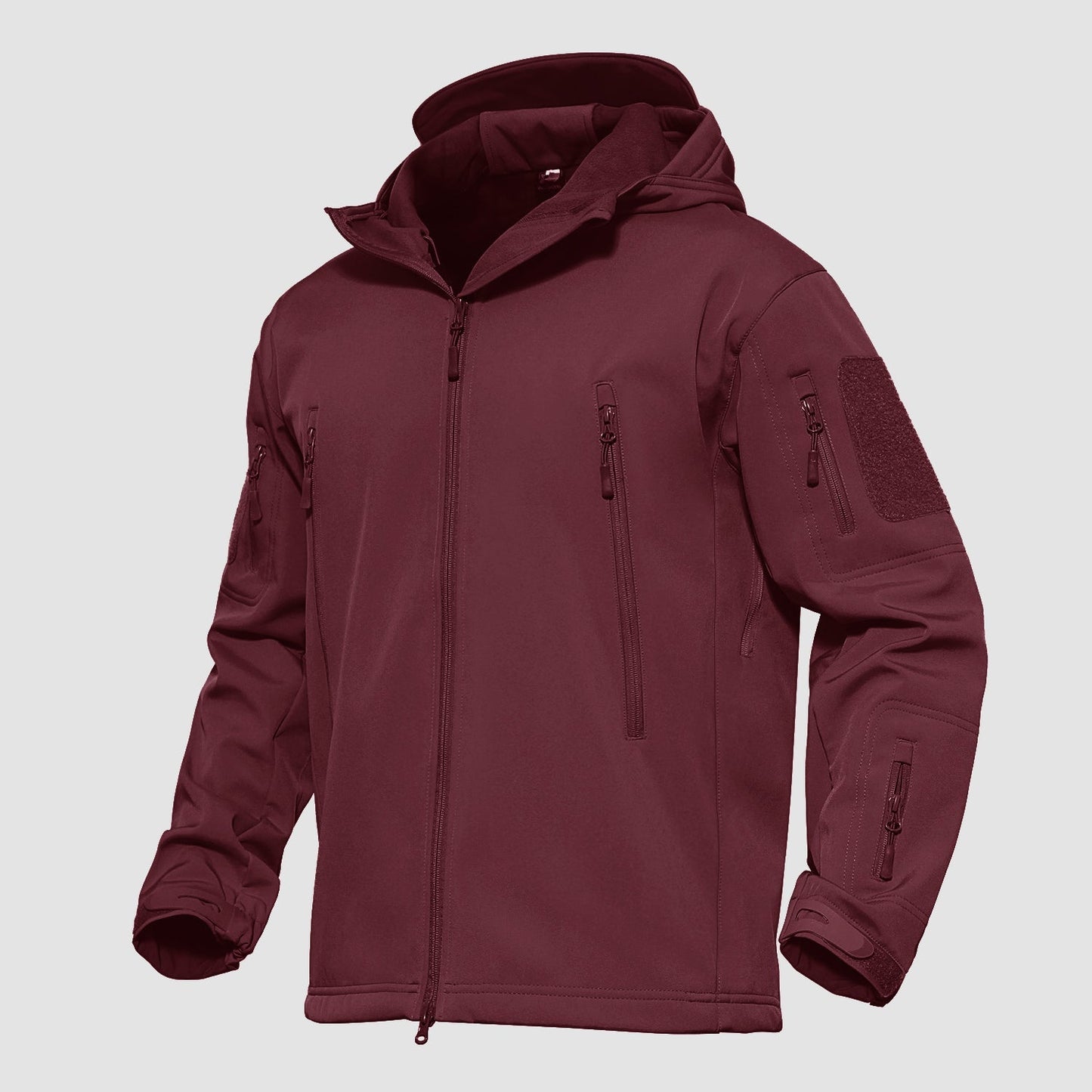 Men's Softshell Jacket Waterproof Lightweight Breathable Black