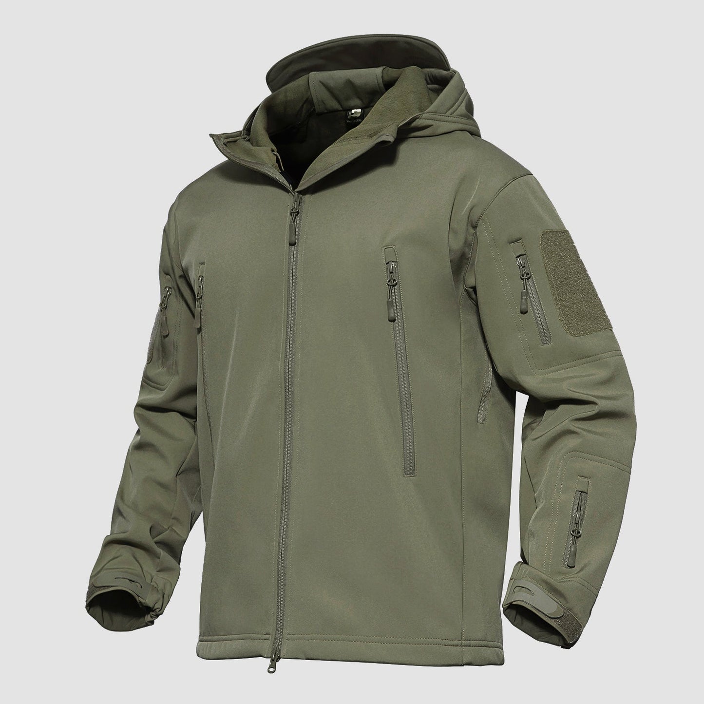 Men's Softshell Jacket Waterproof Lightweight Breathable Black