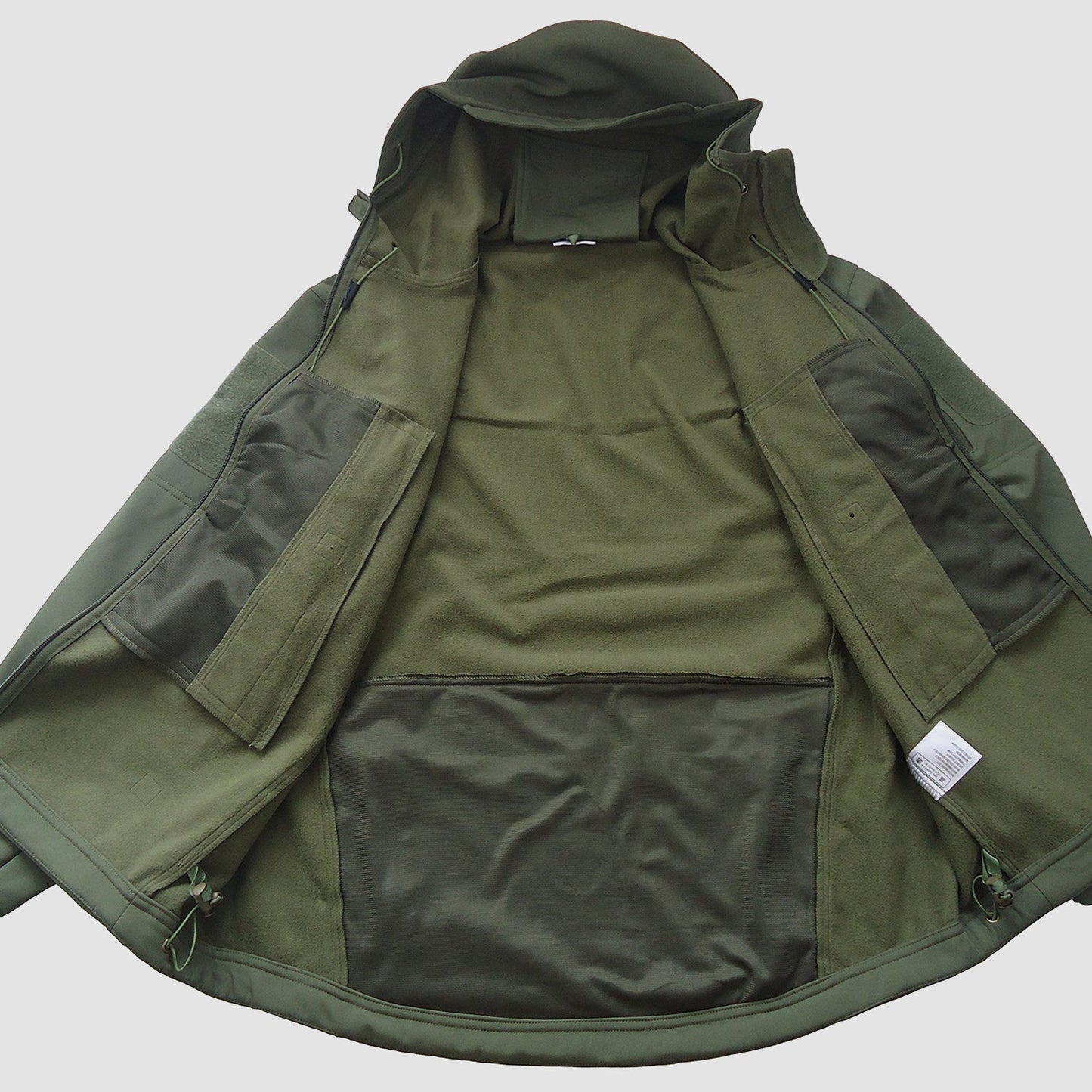 Men's Softshell Jacket Waterproof Lightweight Breathable Black