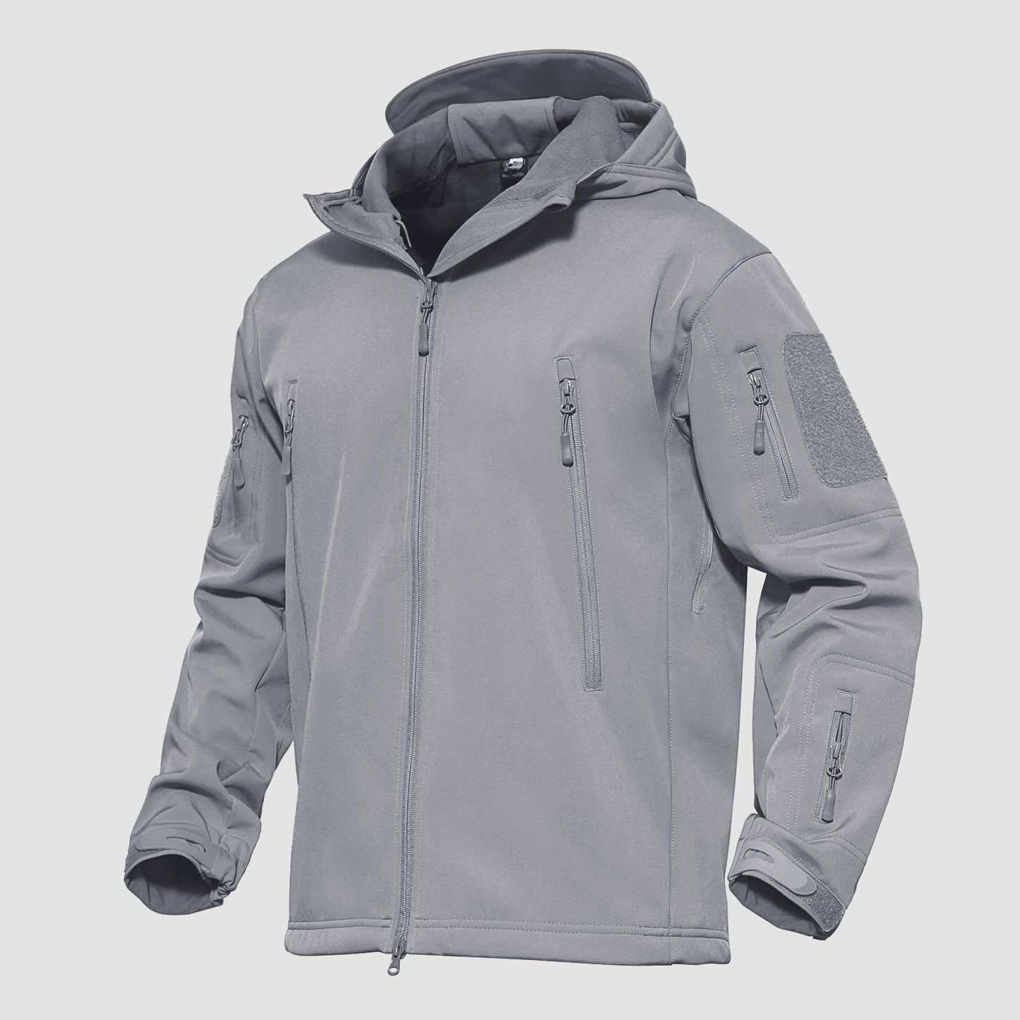Men's Softshell Jacket Waterproof Lightweight Breathable Black