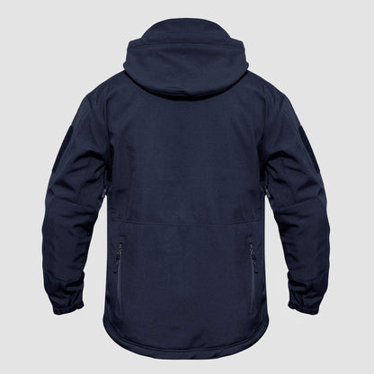 Men's Softshell Jacket Waterproof Lightweight Breathable Black