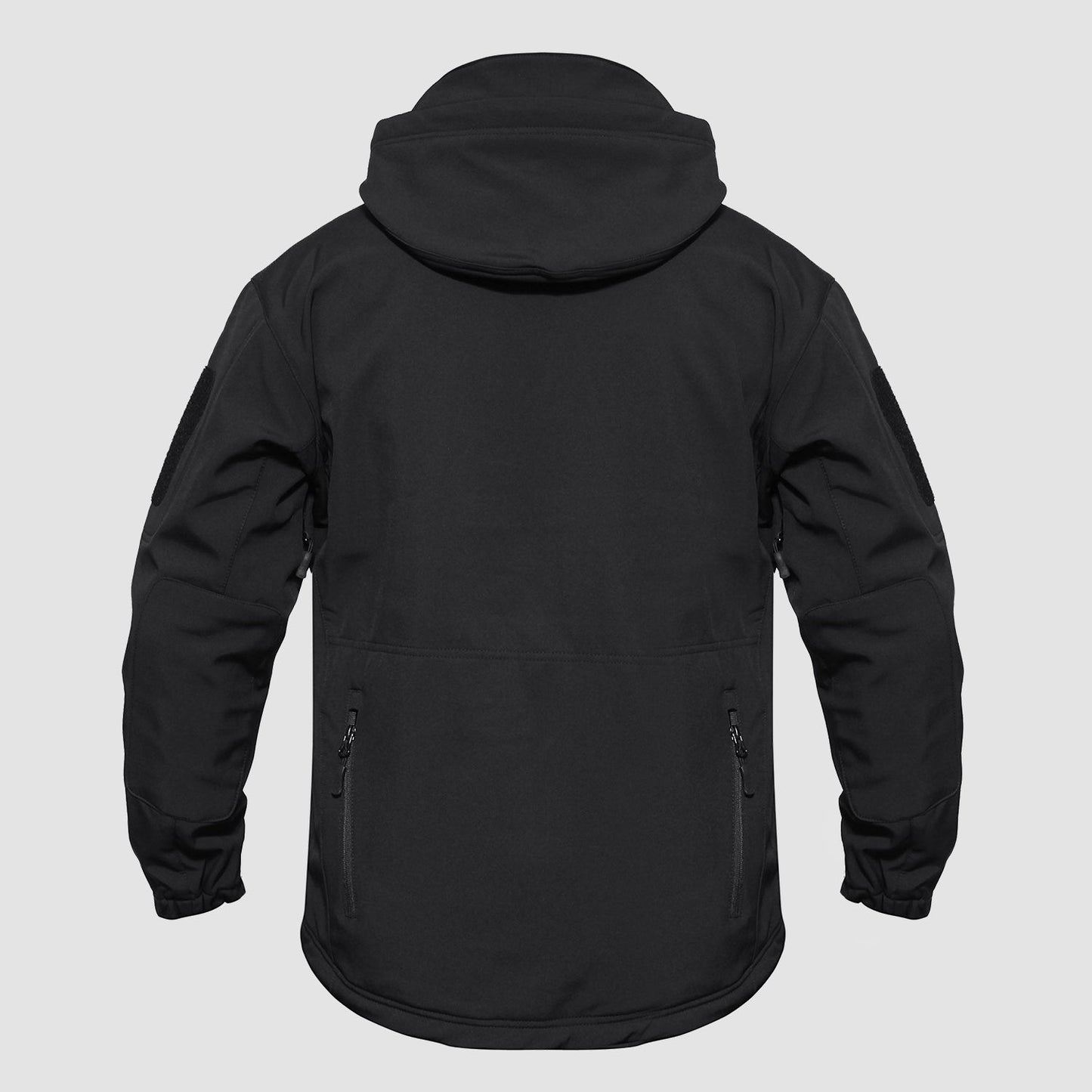 Men's Softshell Jacket Waterproof Lightweight Breathable Black