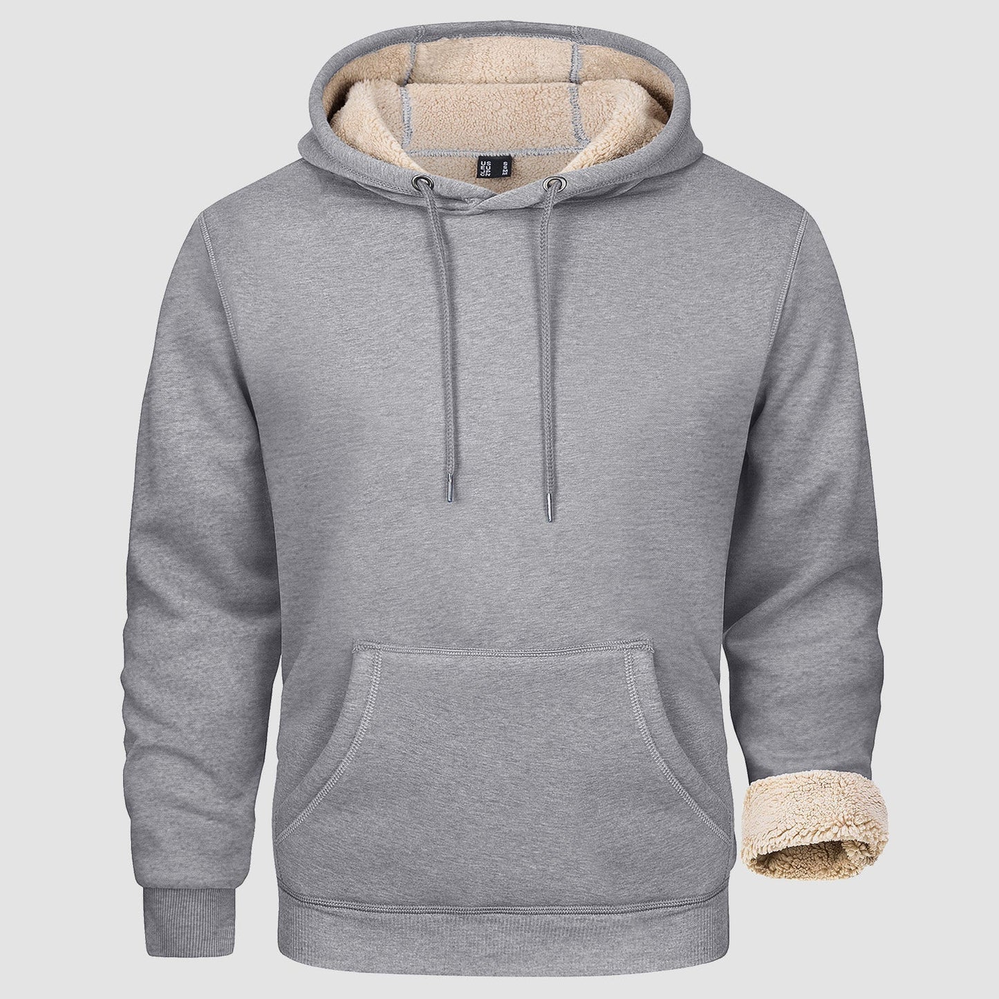 Men's Fleece Hoodie Sweatshirt Warm