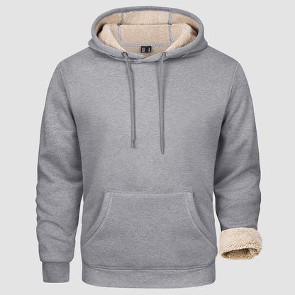 Men's Fleece Hoodie Sweatshirt Warm