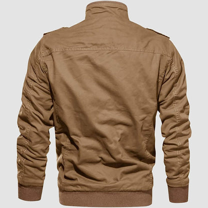 Men's Tactical Fleece Lined Cargo Jacket