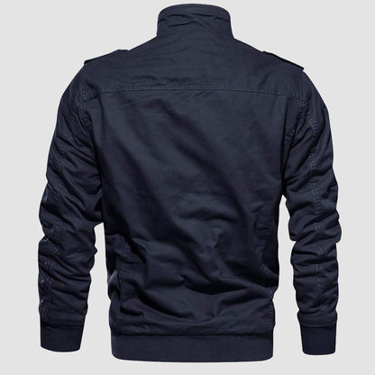Men's Tactical Fleece Lined Cargo Jacket
