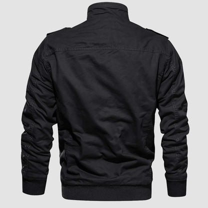 Men's Tactical Fleece Lined Cargo Jacket