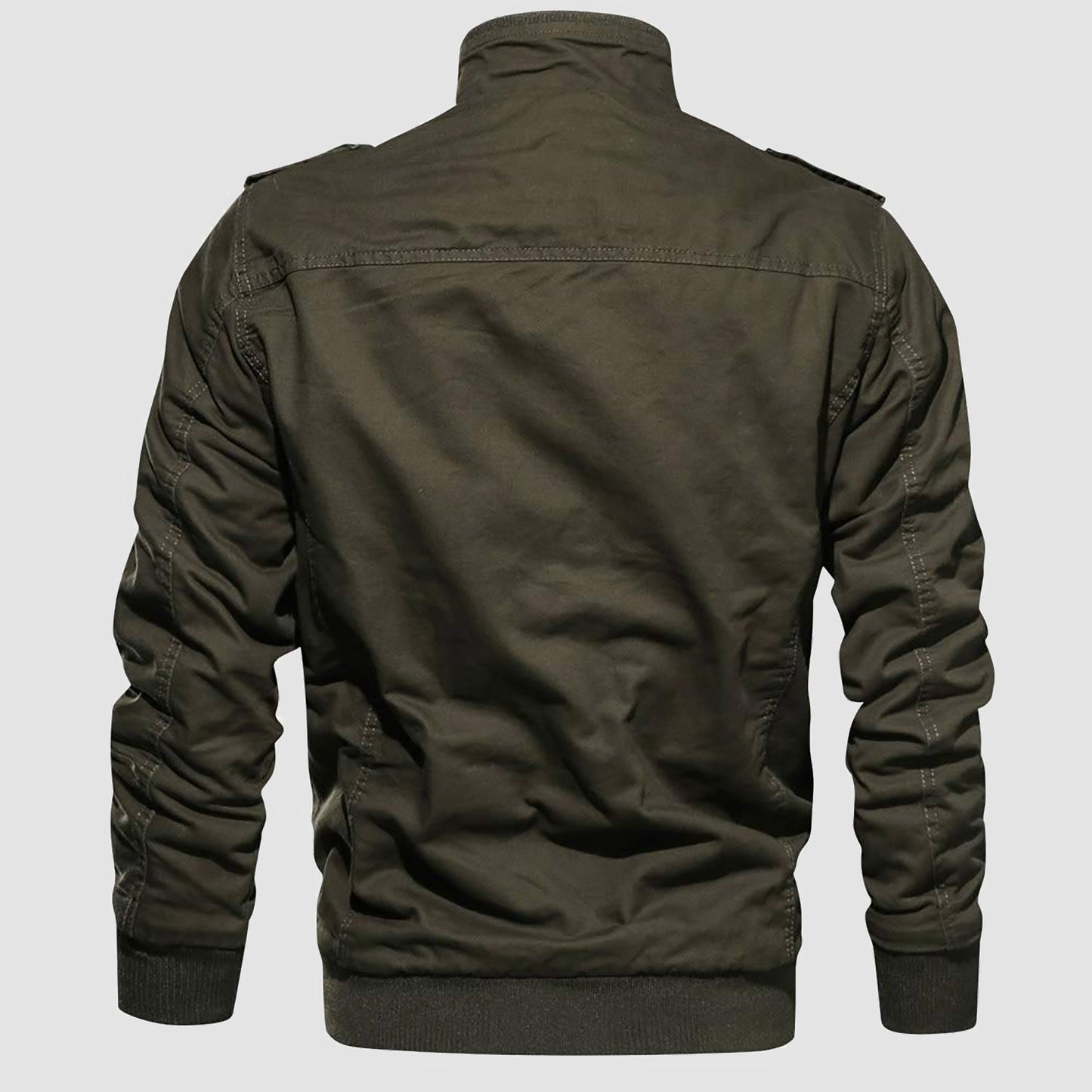 Men's Tactical Fleece Lined Cargo Jacket