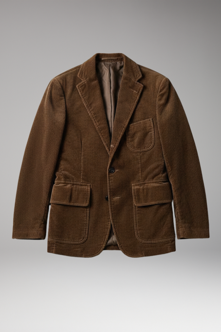 Men's Notch Lapel Blazer - VibreMode