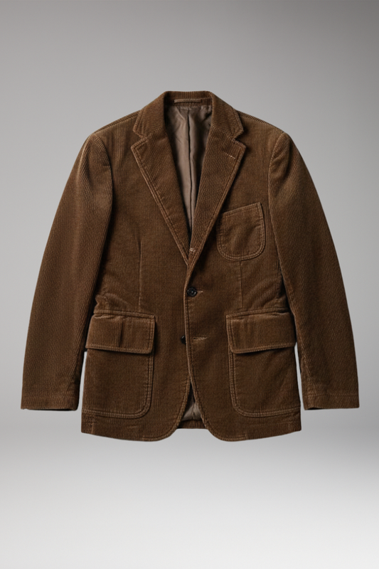 Men's Notch Lapel Blazer - VibreMode