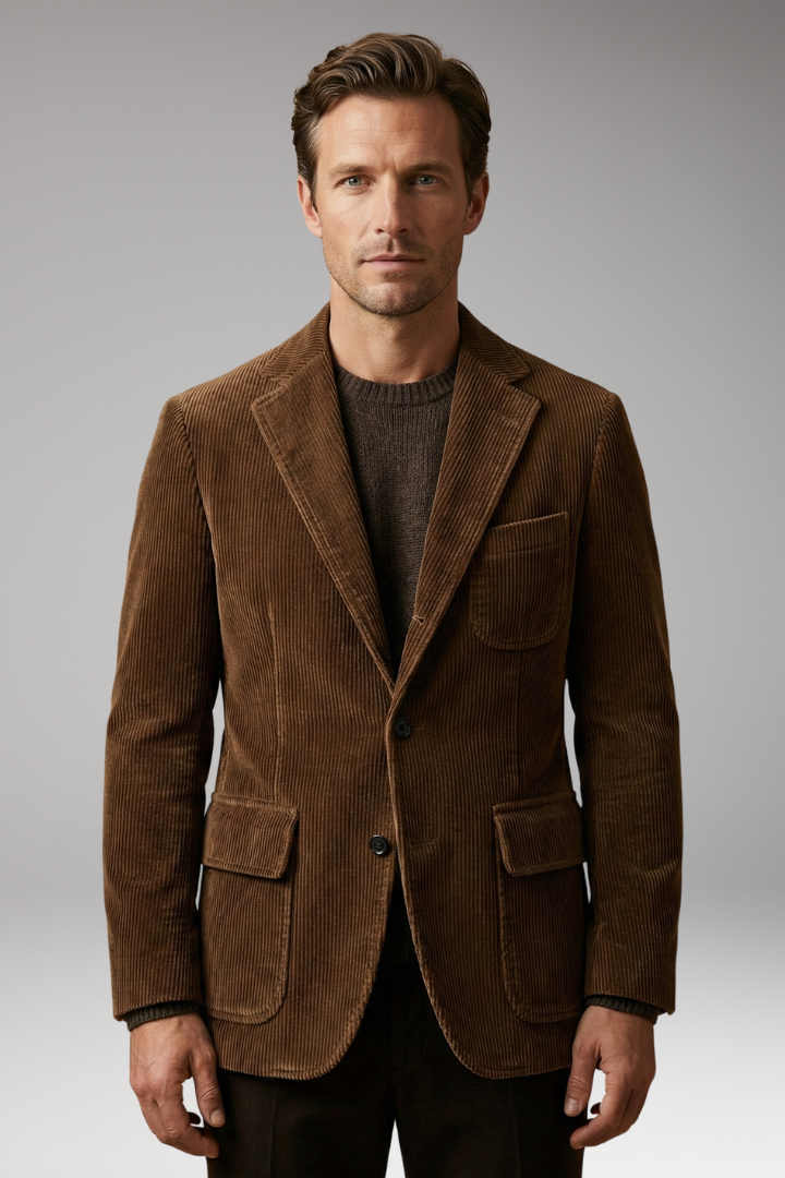 Men's Notch Lapel Blazer