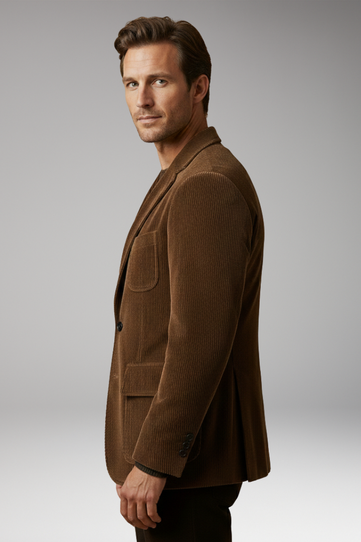 Men's Notch Lapel Blazer