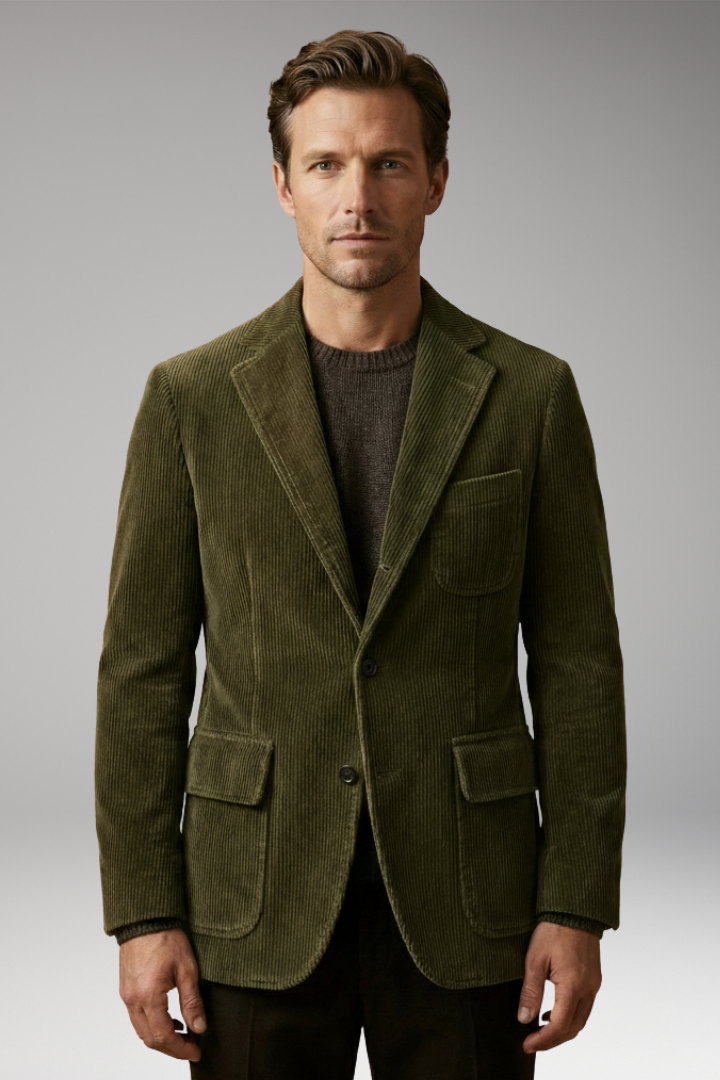 Men's Notch Lapel Blazer