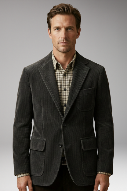 Men's Notch Lapel Blazer