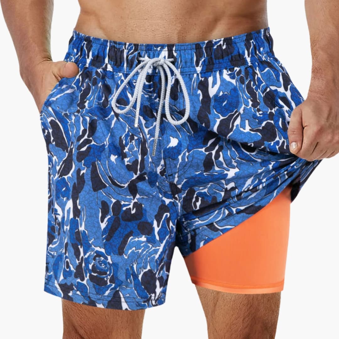 Men's Board Shorts Mesh Lining Pocketed